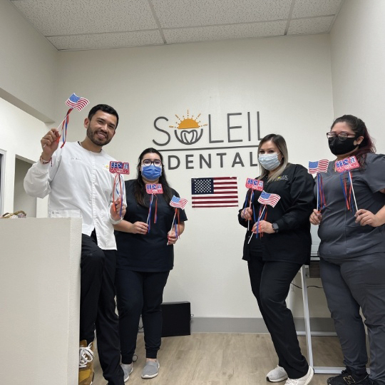 The Soleil Dental team