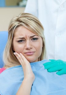 a patient needing restorative dentistry near Uptown